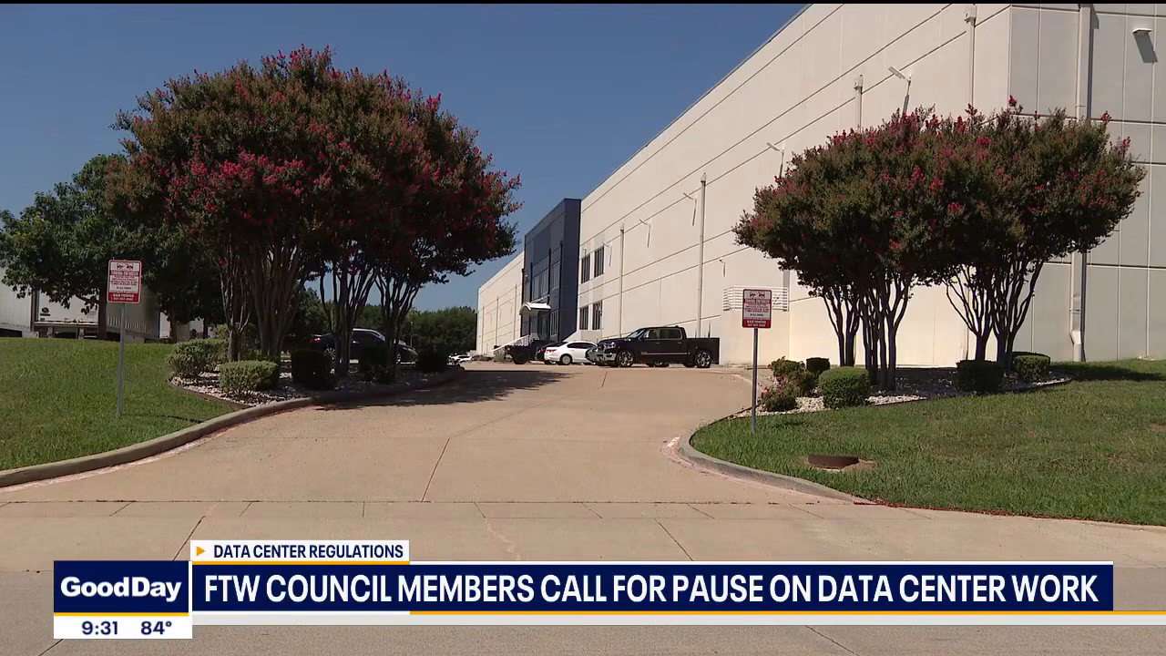 Fort Worth leaders want to pause data center work